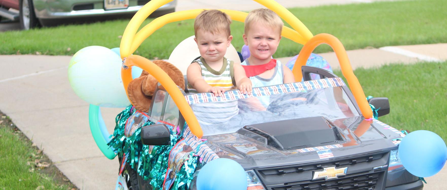 Fun parade in Hawarden